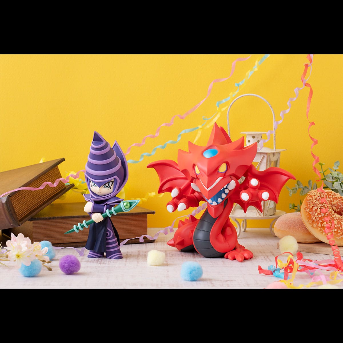 Sky Dragon & Dark Magician Megatoon MegaHouse