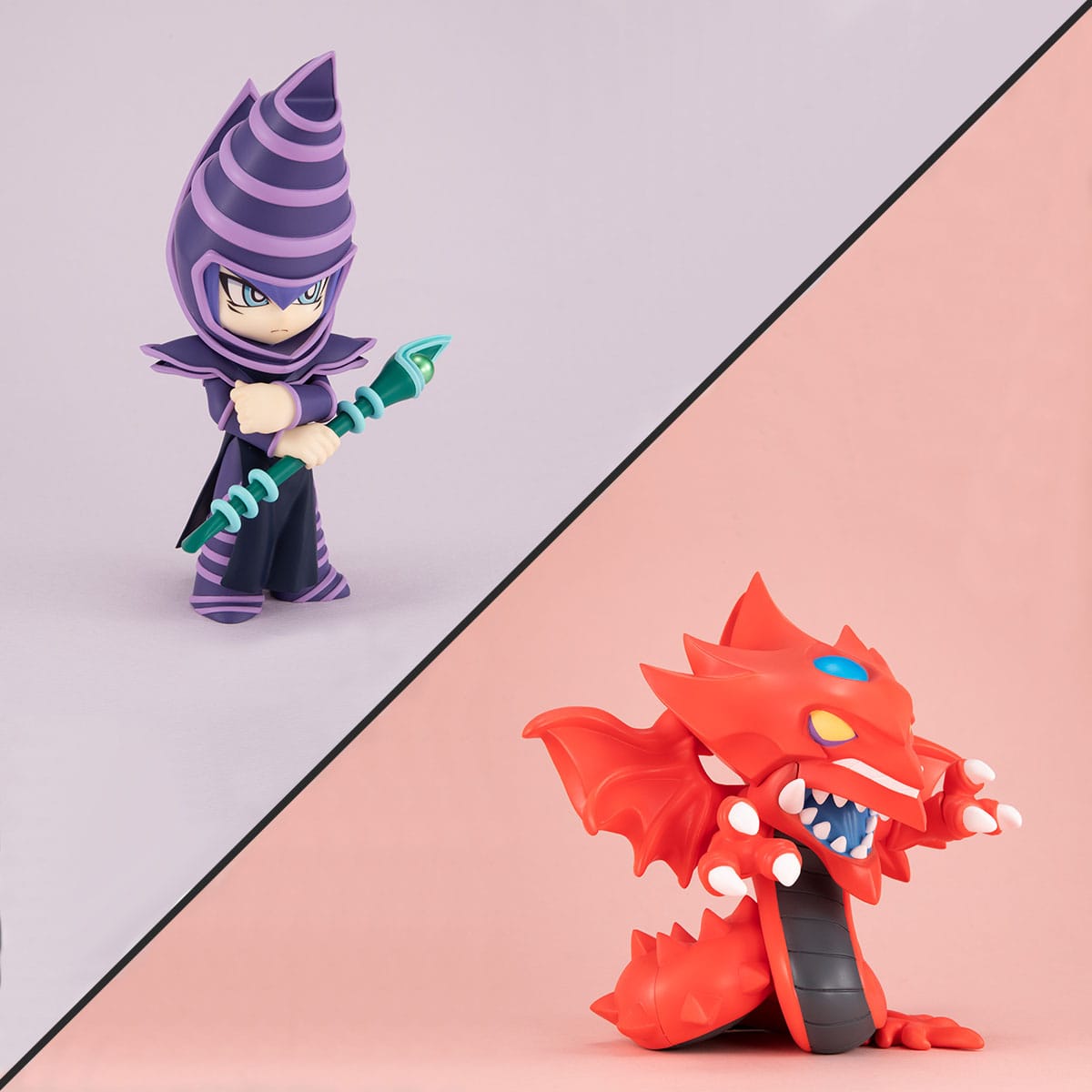 Sky Dragon & Dark Magician Megatoon MegaHouse