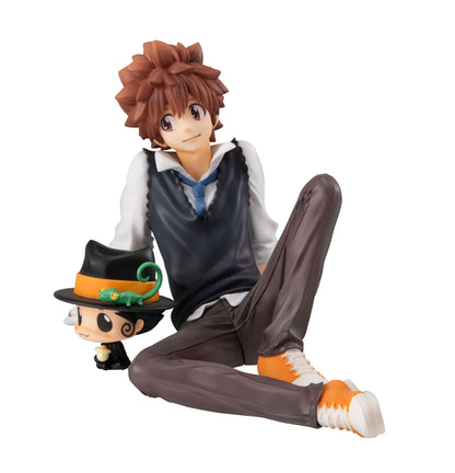Tsuna & Reborn, Hibari & Hibird Palm Size Set MegaHouse