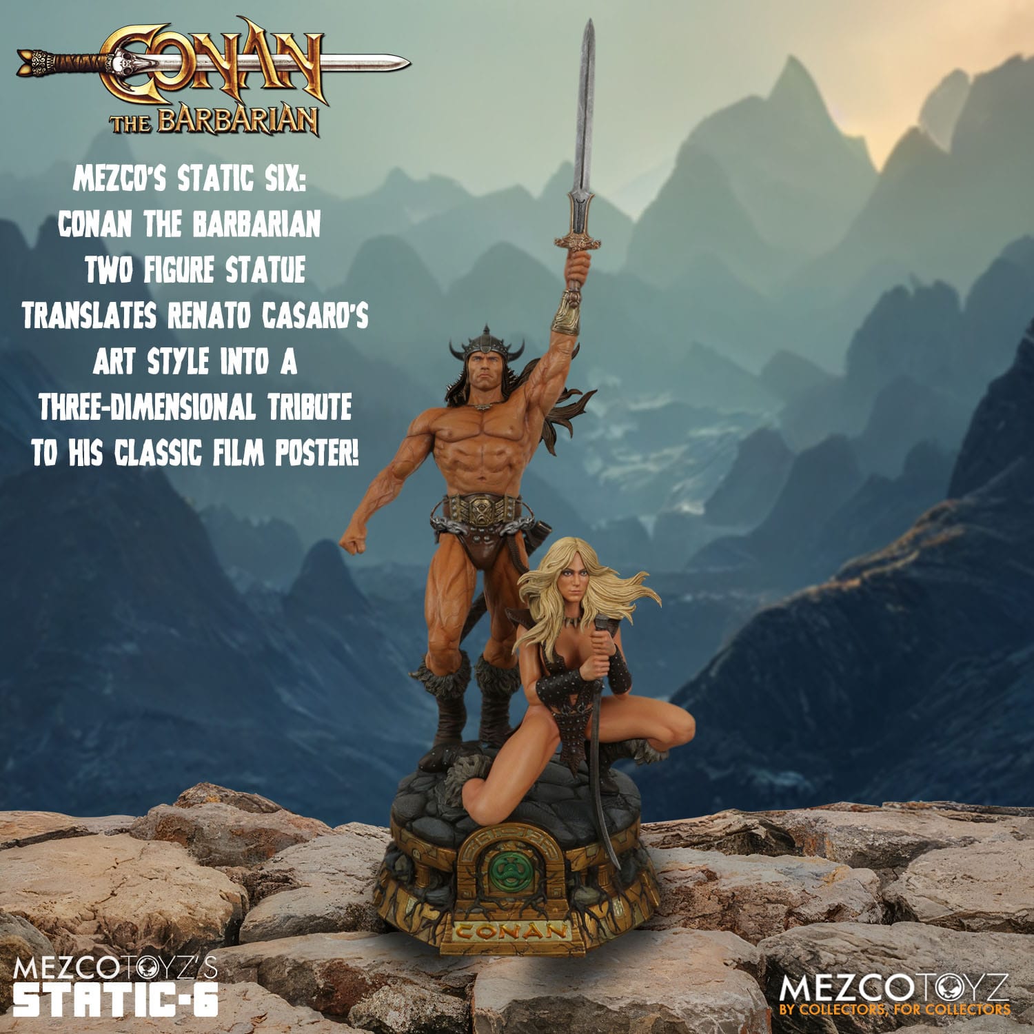 Conan the Barbarian - Static-6 - Mezco - Anime Figuren günstig kaufen