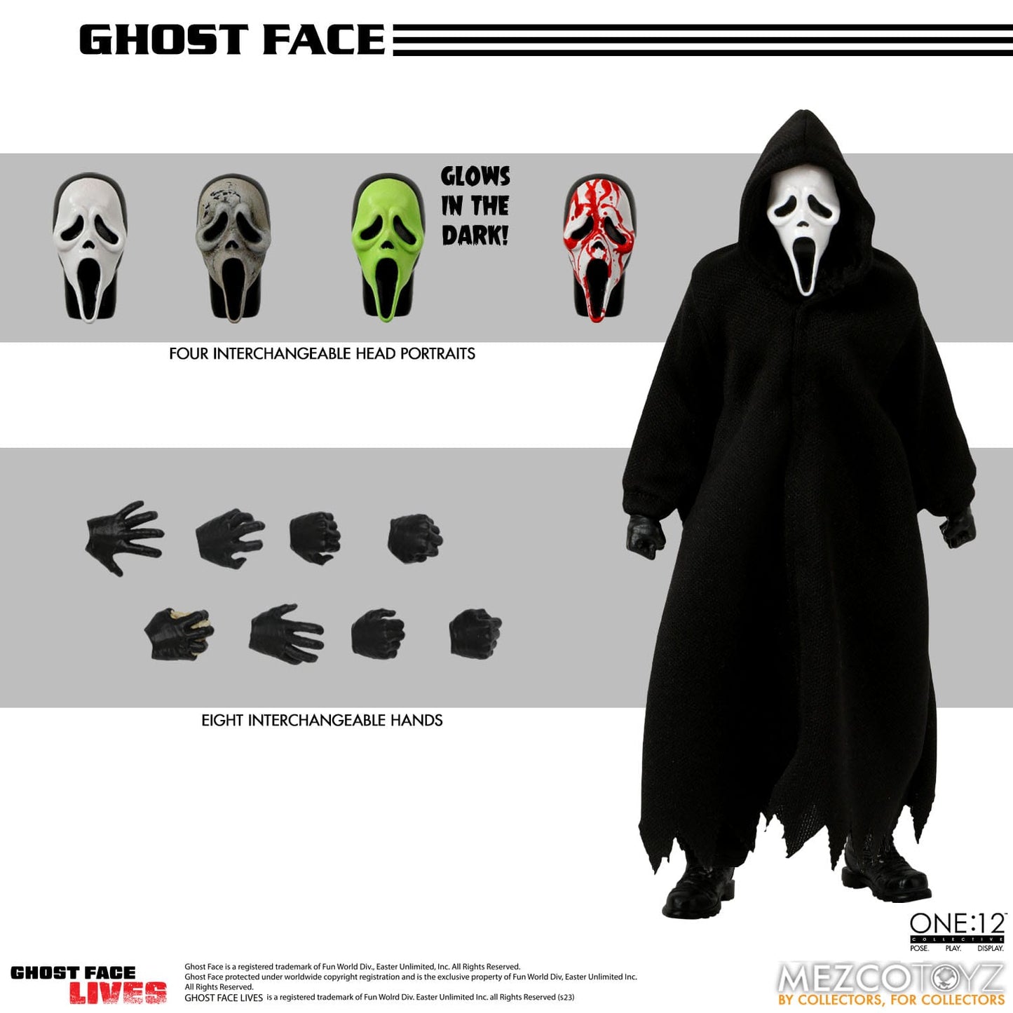 Ghost Face - Actionfigur  - Mezco