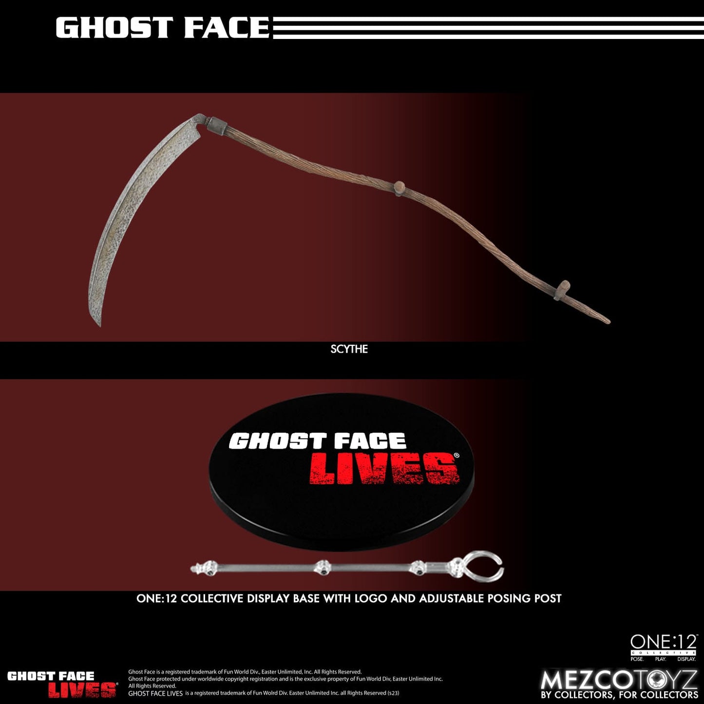 Ghost Face - Actionfigur  - Mezco