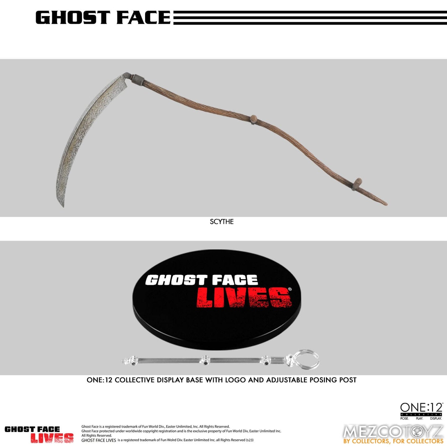 Ghost Face - Actionfigur  - Mezco