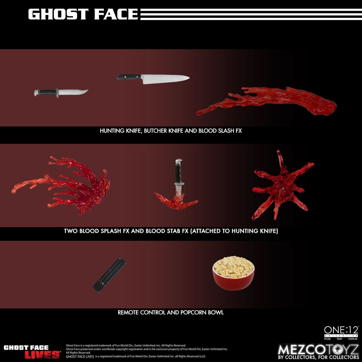 Ghost Face - Actionfigur  - Mezco