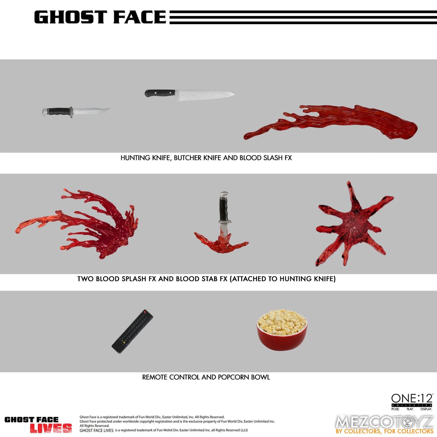 Ghost Face - Actionfigur  - Mezco