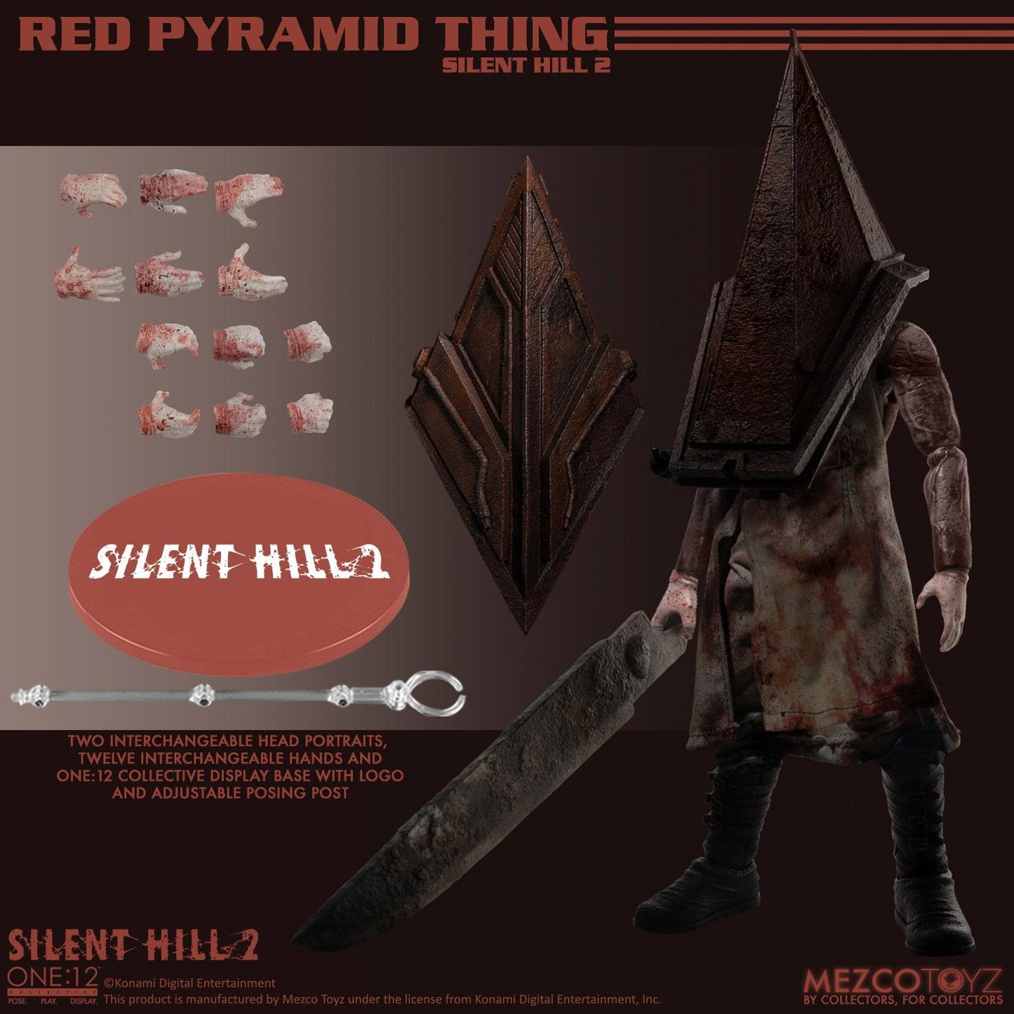 Red Pyramid Thing - One:12 Collective - Mezco