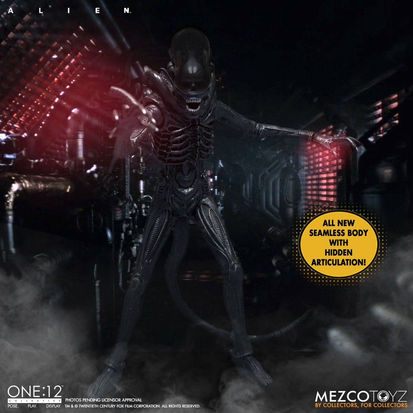 Alien - Figura de ação do Alien - Mezco