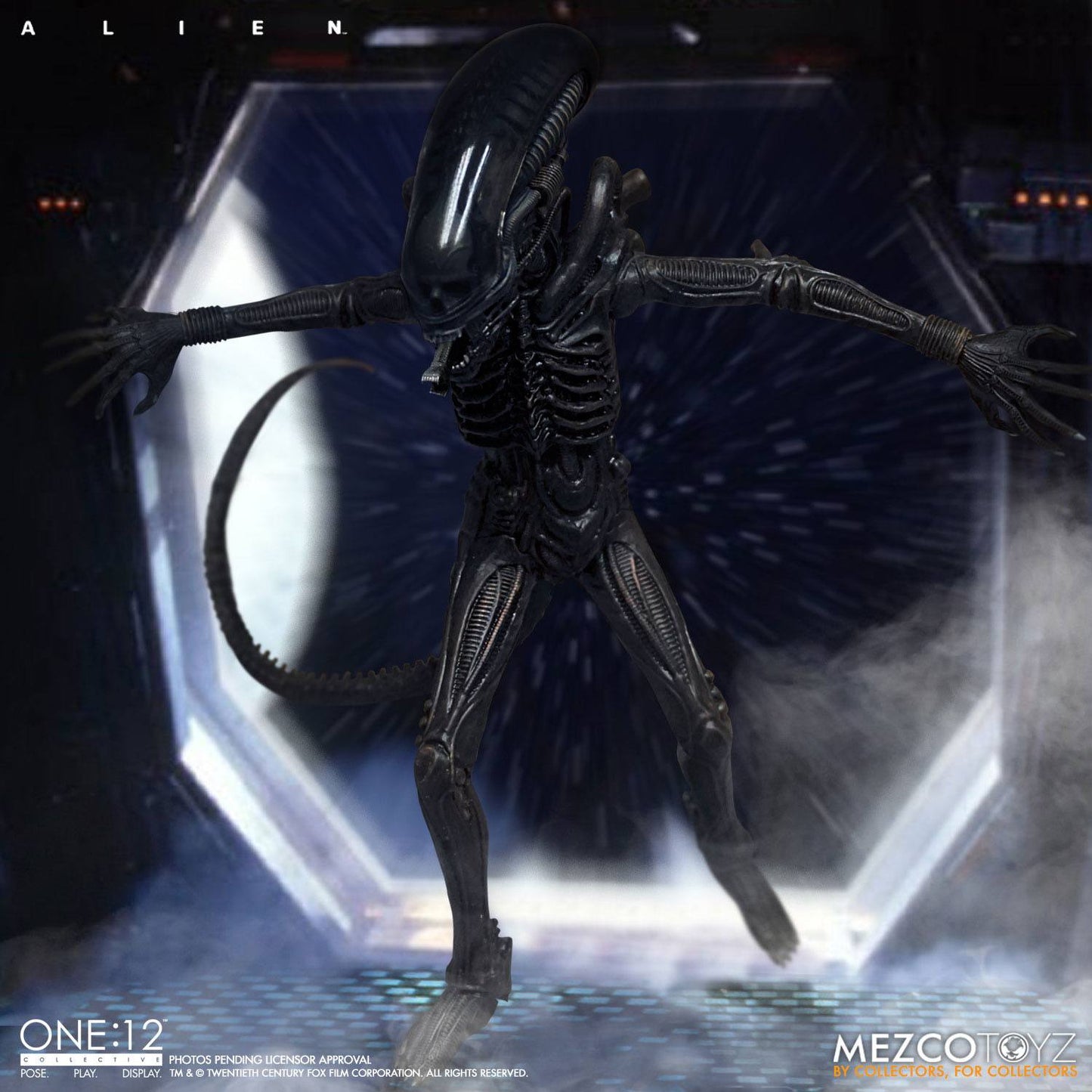Alien - Figura de ação do Alien - Mezco