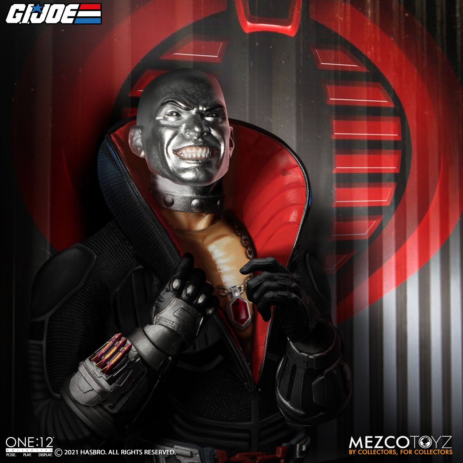 Destro mit Leuchtfunktion - G.I. Joe - Mezco - Anime Figuren günstig kaufen