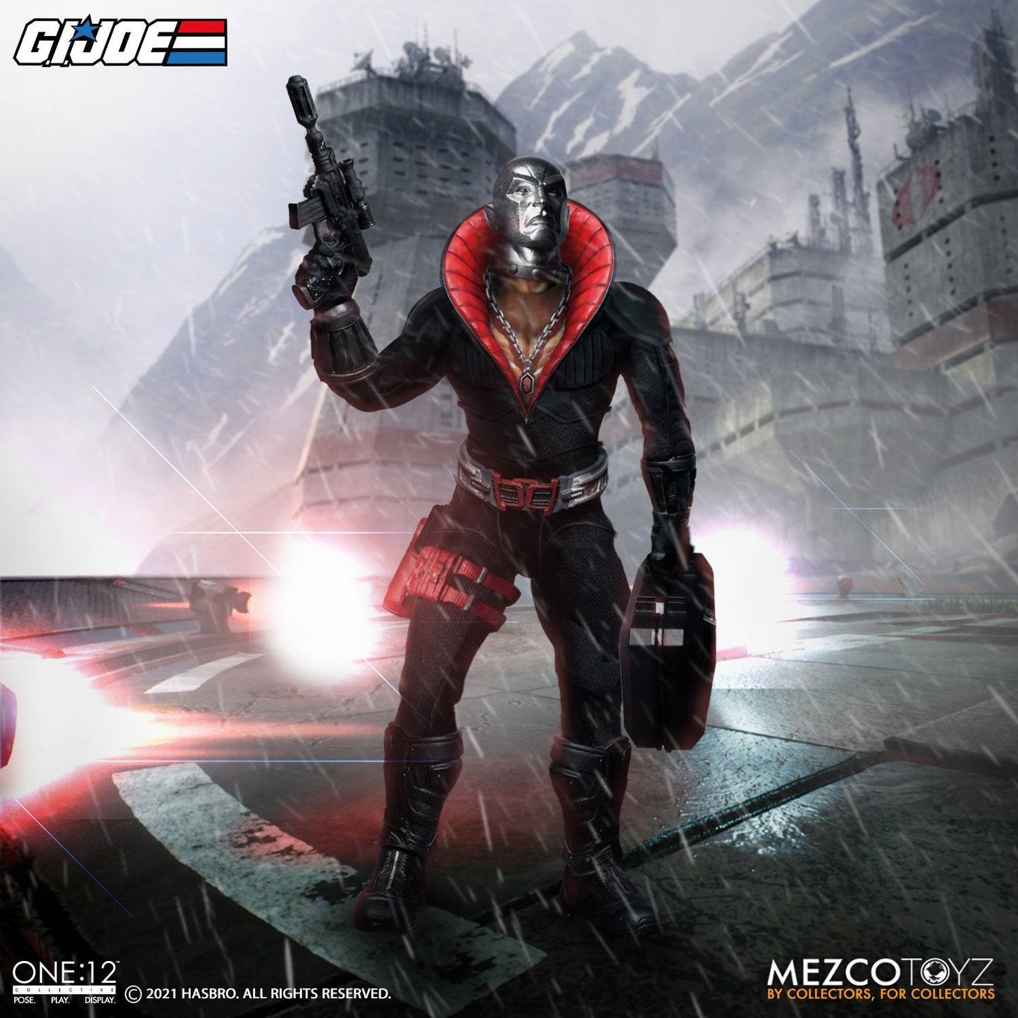 Destro com função de iluminação - G.I. Joe - Mezco