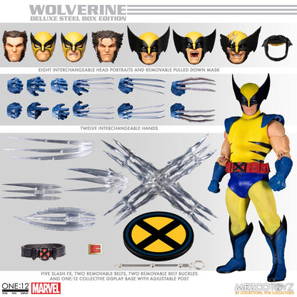 Wolverine - Edição Deluxe Steel Box - Mezco