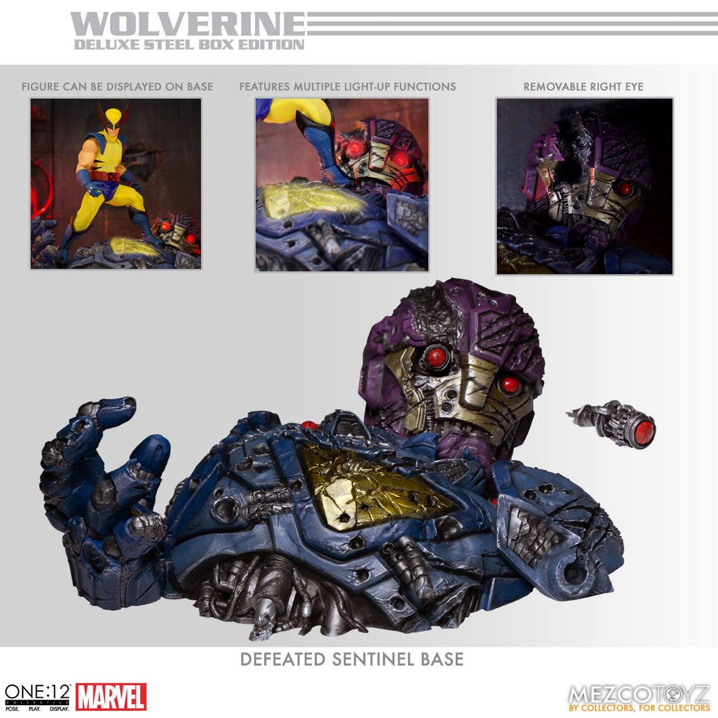 Wolverine - Edição Deluxe Steel Box - Mezco