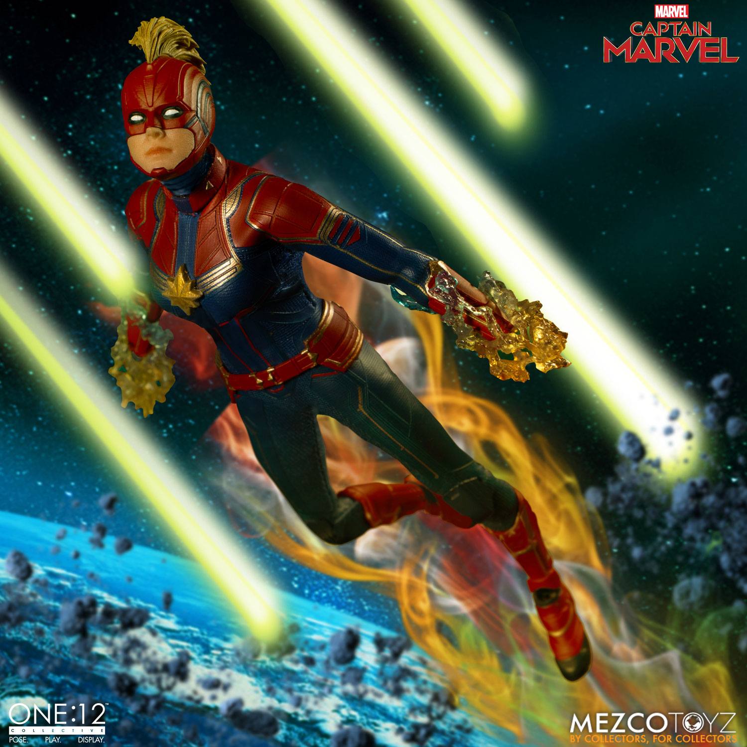 Captain Marvel Actionfigur von Mezco - Anime Figuren günstig kaufen