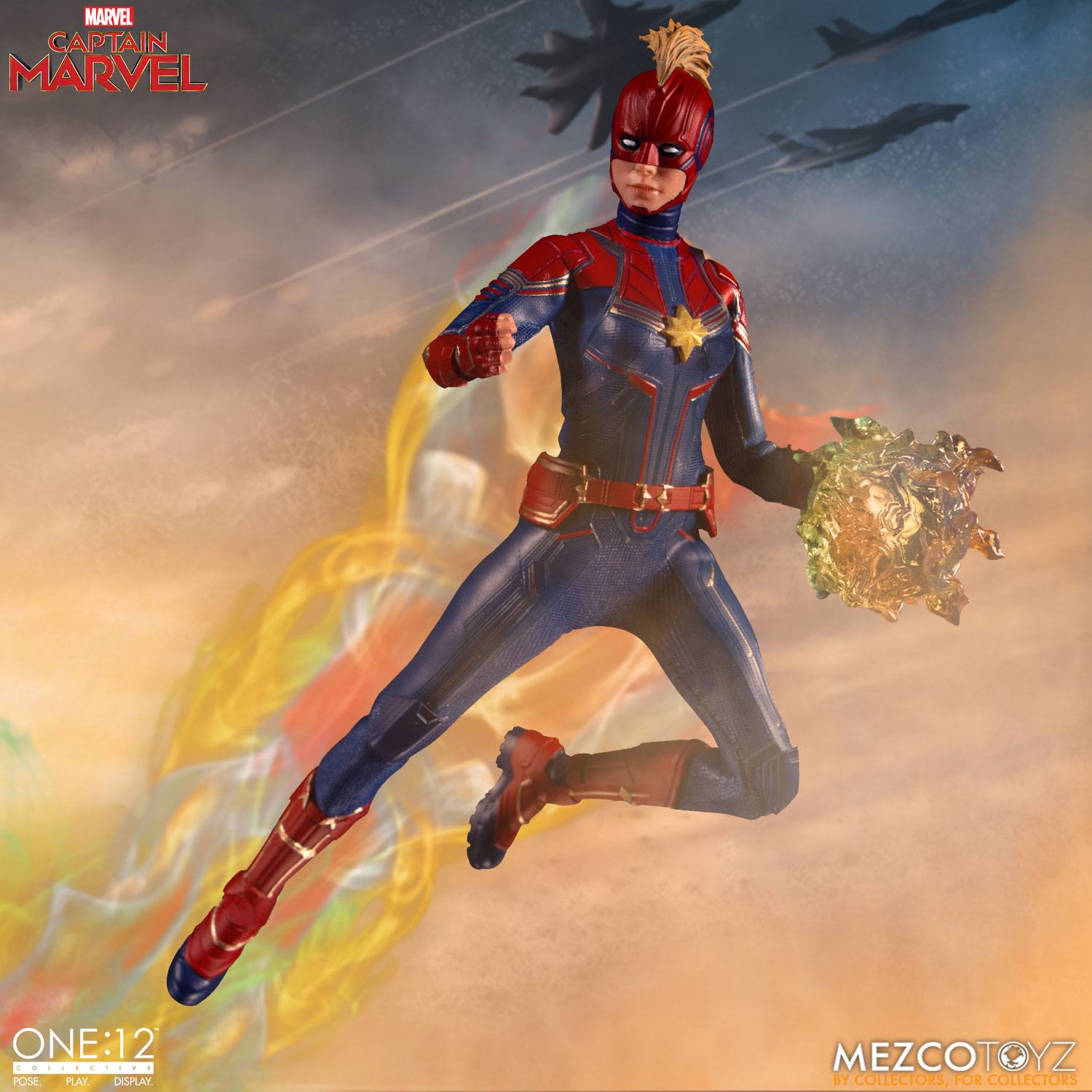 Captain Marvel Actionfigur von Mezco - Anime Figuren günstig kaufen