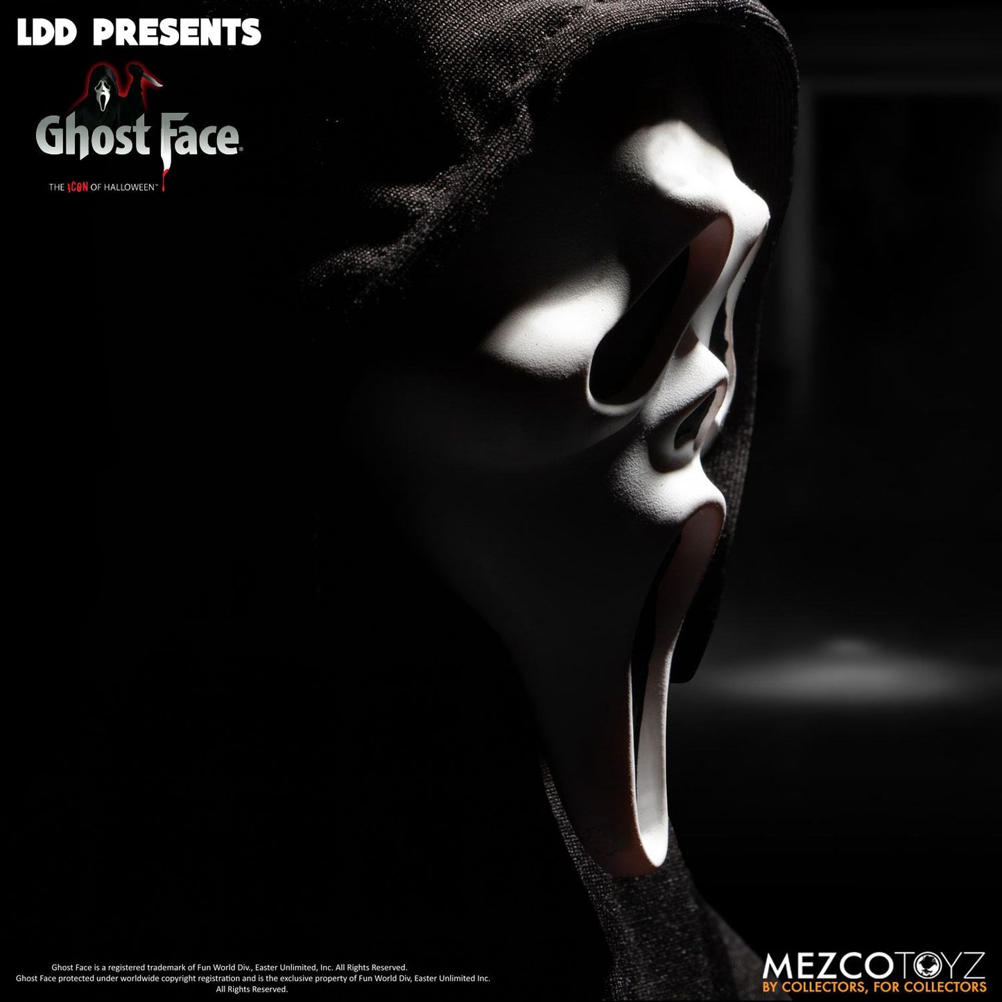 Ghost Face Puppe Mezco Toys (USED)