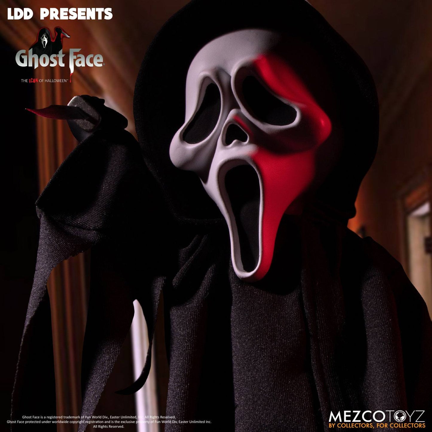 Ghost Face Puppe Mezco Toys (USED)