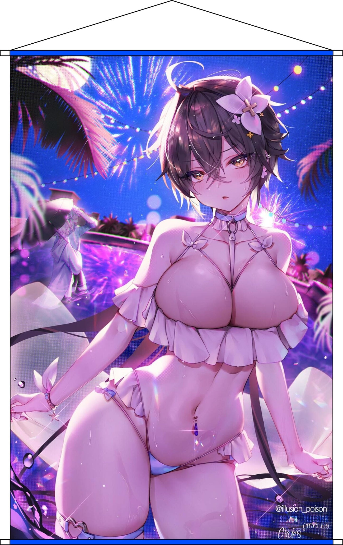 Cat-like Girlfriend Evangeline - Original Character - Facial Expressions