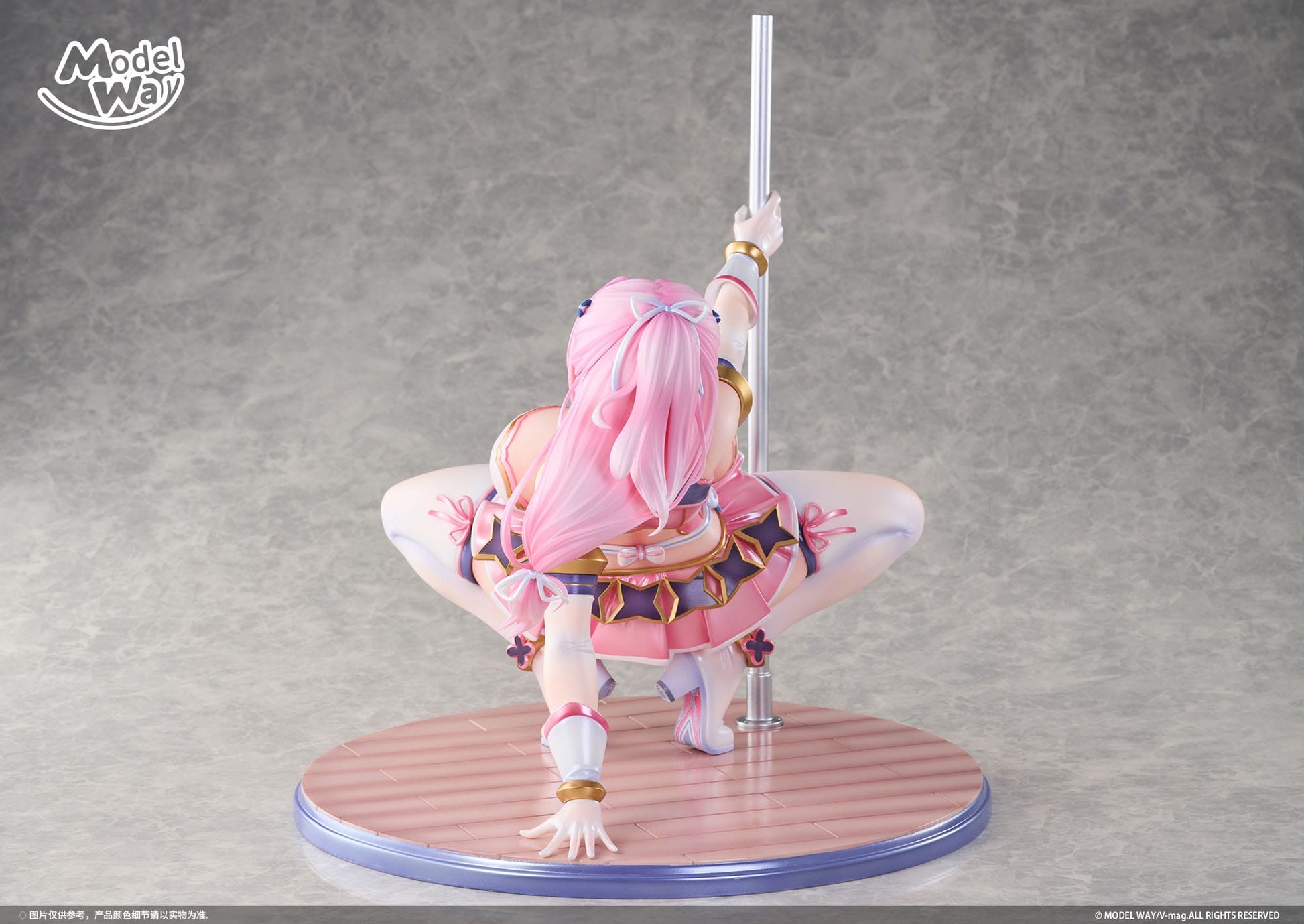 Momoka Sakuraba Original Character Pet angel cheerly pink Model Way - Anime Figuren günstig kaufen