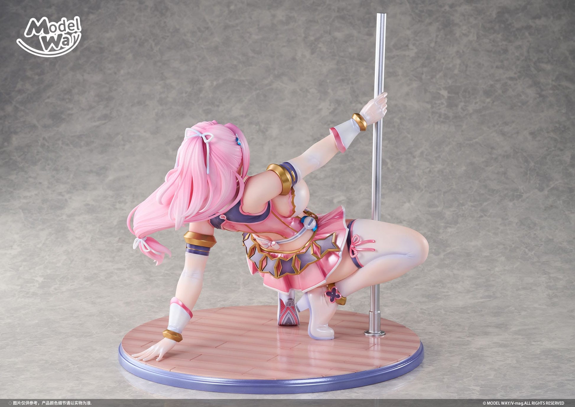 Momoka Sakuraba Original Character Pet angel cheerly pink Model Way - Anime Figuren günstig kaufen