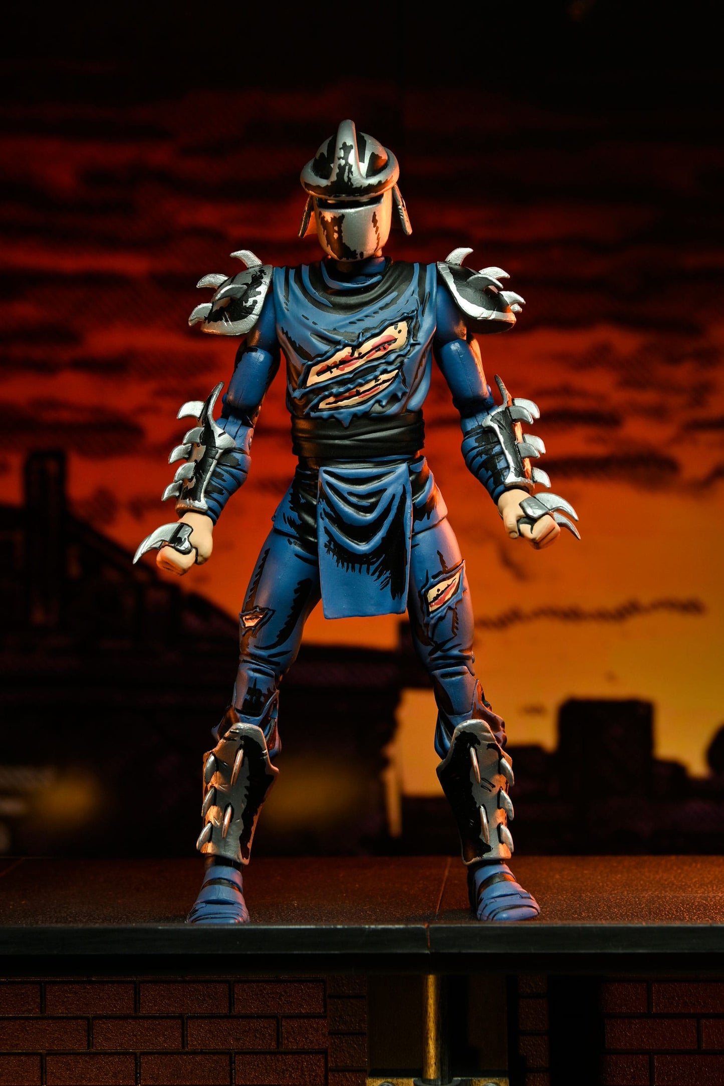 Shredder - Battle Damaged Ver. - Ationfigur - Neca