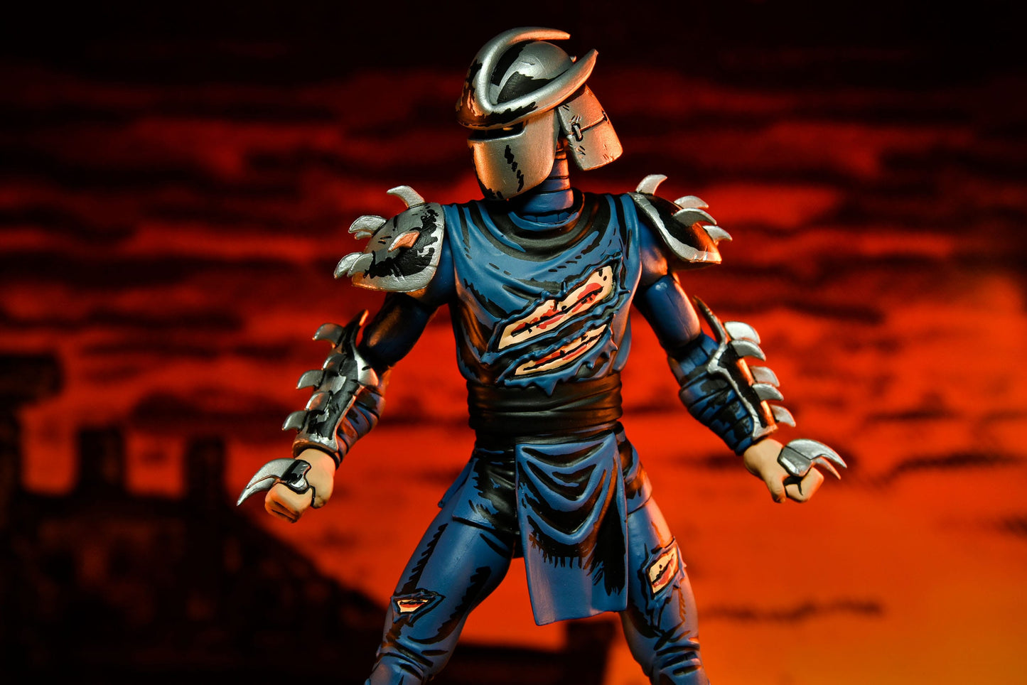 Shredder - Battle Damaged Ver. - Ationfigur - Neca