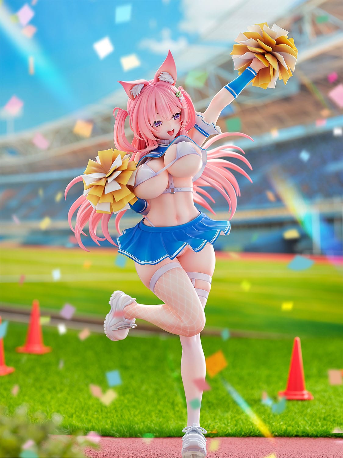 Kemomimi Cheer Girl illustration by Yatanuki Kei Nocturnes