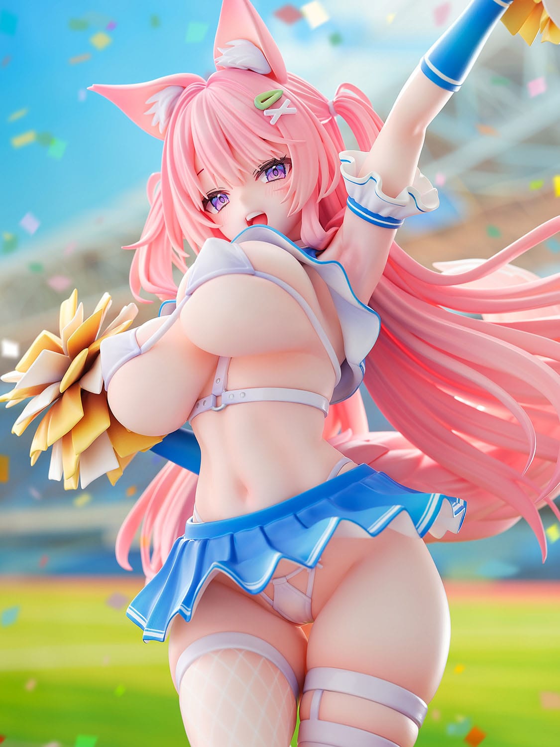 Kemomimi Cheer Girl illustration by Yatanuki Kei Nocturnes