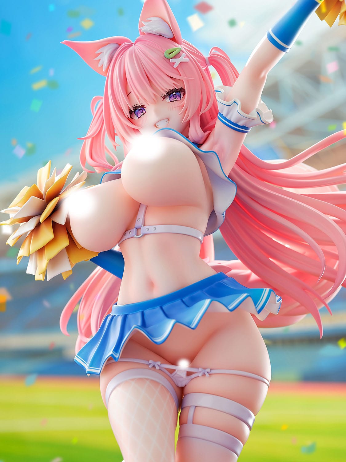 Kemomimi Cheer Girl illustration by Yatanuki Kei DX Ver. Nocturnes