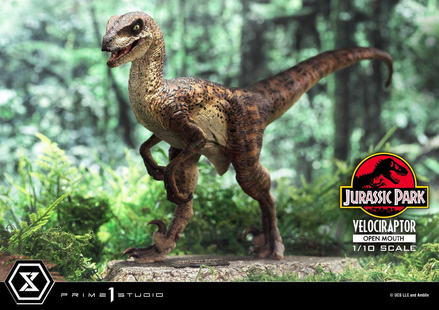 Velociraptor Open Mouth Prime 1 Studios