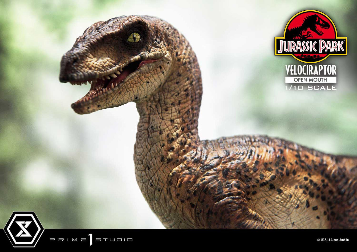 Velociraptor Open Mouth Prime 1 Studios