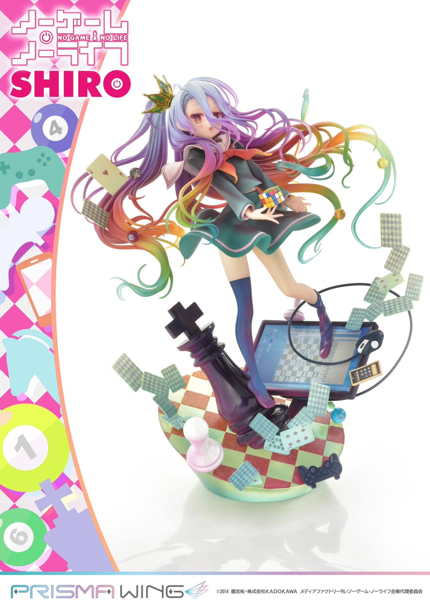 Shiro Prisma Wing No Game No Life Prime 1 Studio - Anime Figuren günstig kaufen
