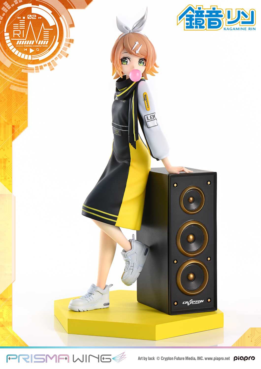Kagamine Rin (Art by lack) Vocaloid Piapro Characters Prime 1 Studio