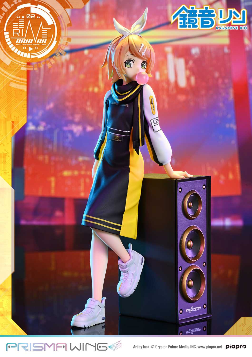 Kagamine Rin (Art by lack) Vocaloid Piapro Characters Prime 1 Studio