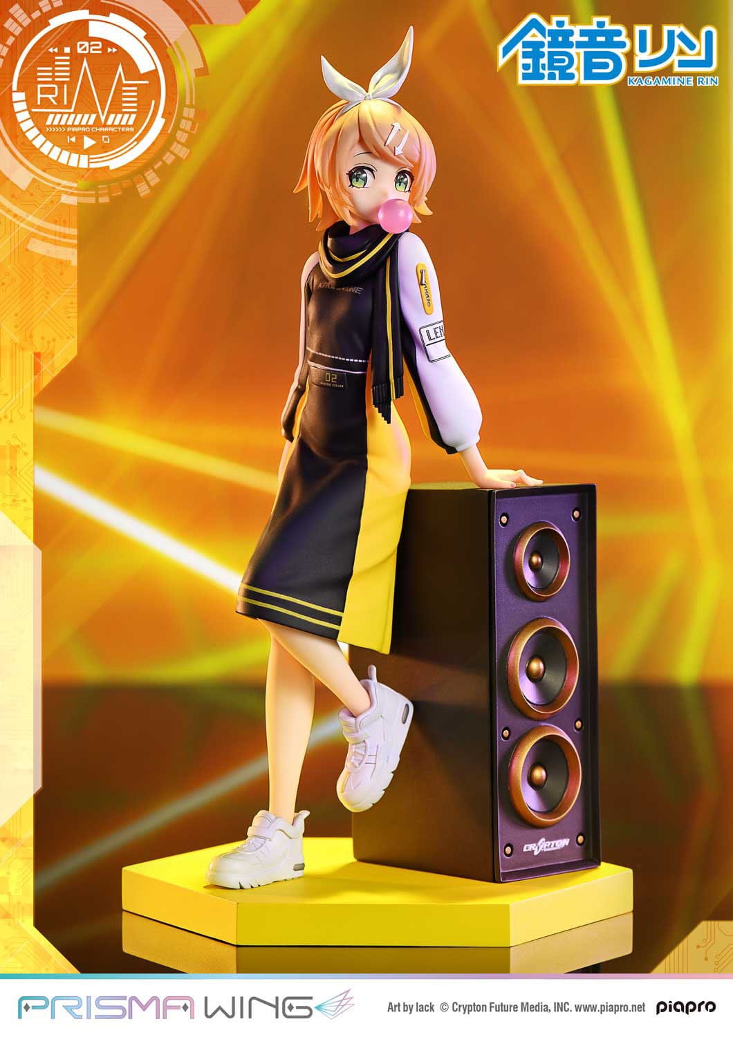Kagamine Rin (Art by lack) Vocaloid Piapro Characters Prime 1 Studio