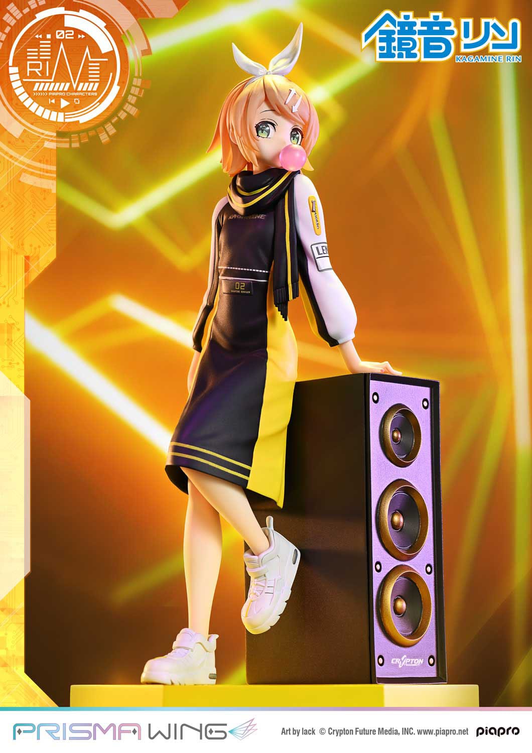 Kagamine Rin (Art by lack) Vocaloid Piapro Characters Prime 1 Studio