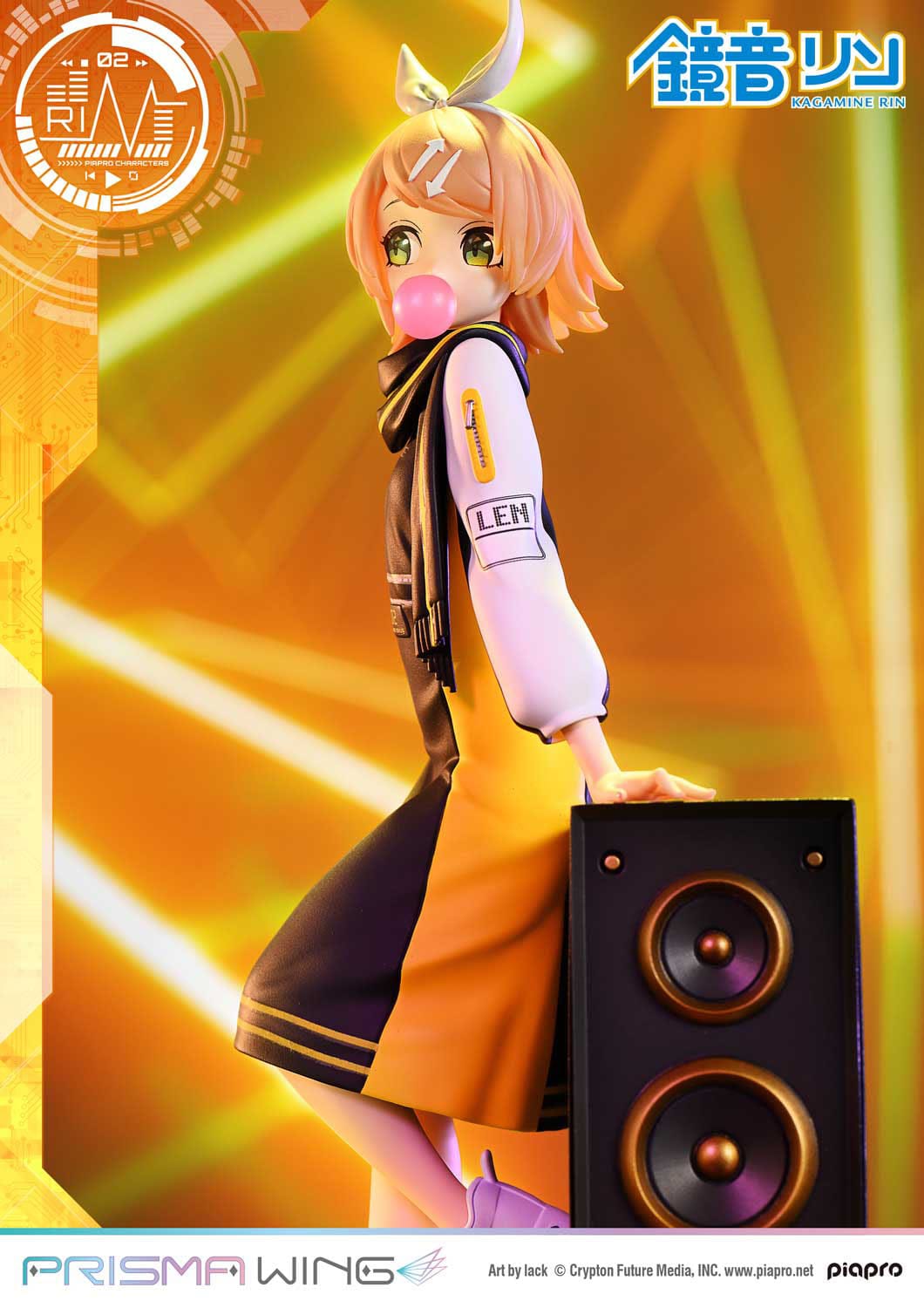 Kagamine Rin (Art by lack) Vocaloid Piapro Characters Prime 1 Studio