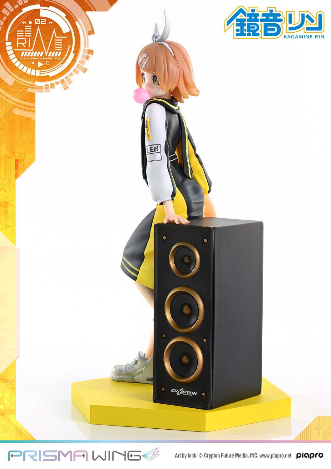 Kagamine Rin (Art by lack) Vocaloid Piapro Characters Prime 1 Studio