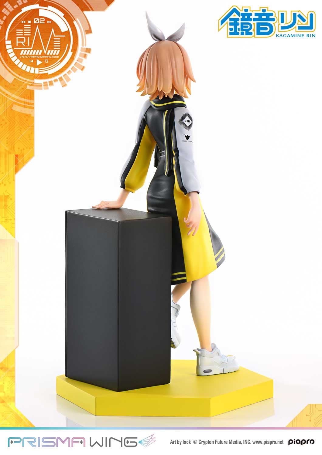 Kagamine Rin (Art by lack) Vocaloid Piapro Characters Prime 1 Studio