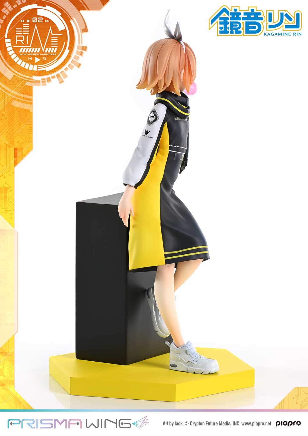 Kagamine Rin (Art by lack) Vocaloid Piapro Characters Prime 1 Studio