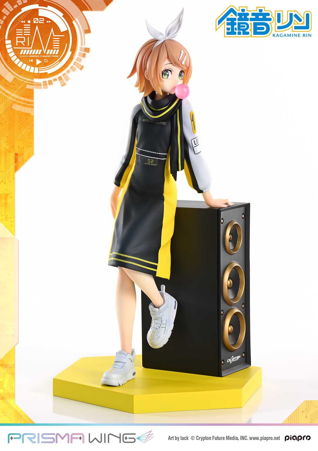 Kagamine Rin (Art by lack) Vocaloid Piapro Characters Prime 1 Studio