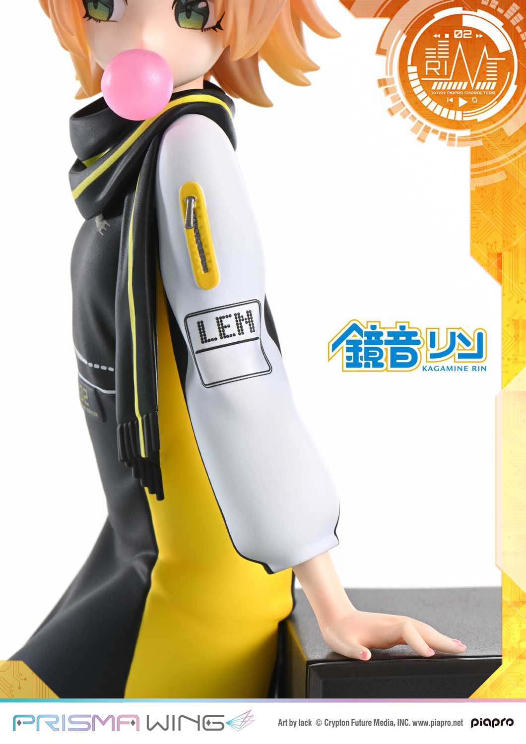 Kagamine Rin (Art by lack) Vocaloid Piapro Characters Prime 1 Studio
