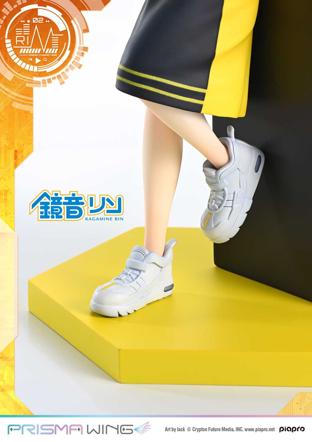 Kagamine Rin (Art by lack) Vocaloid Piapro Characters Prime 1 Studio