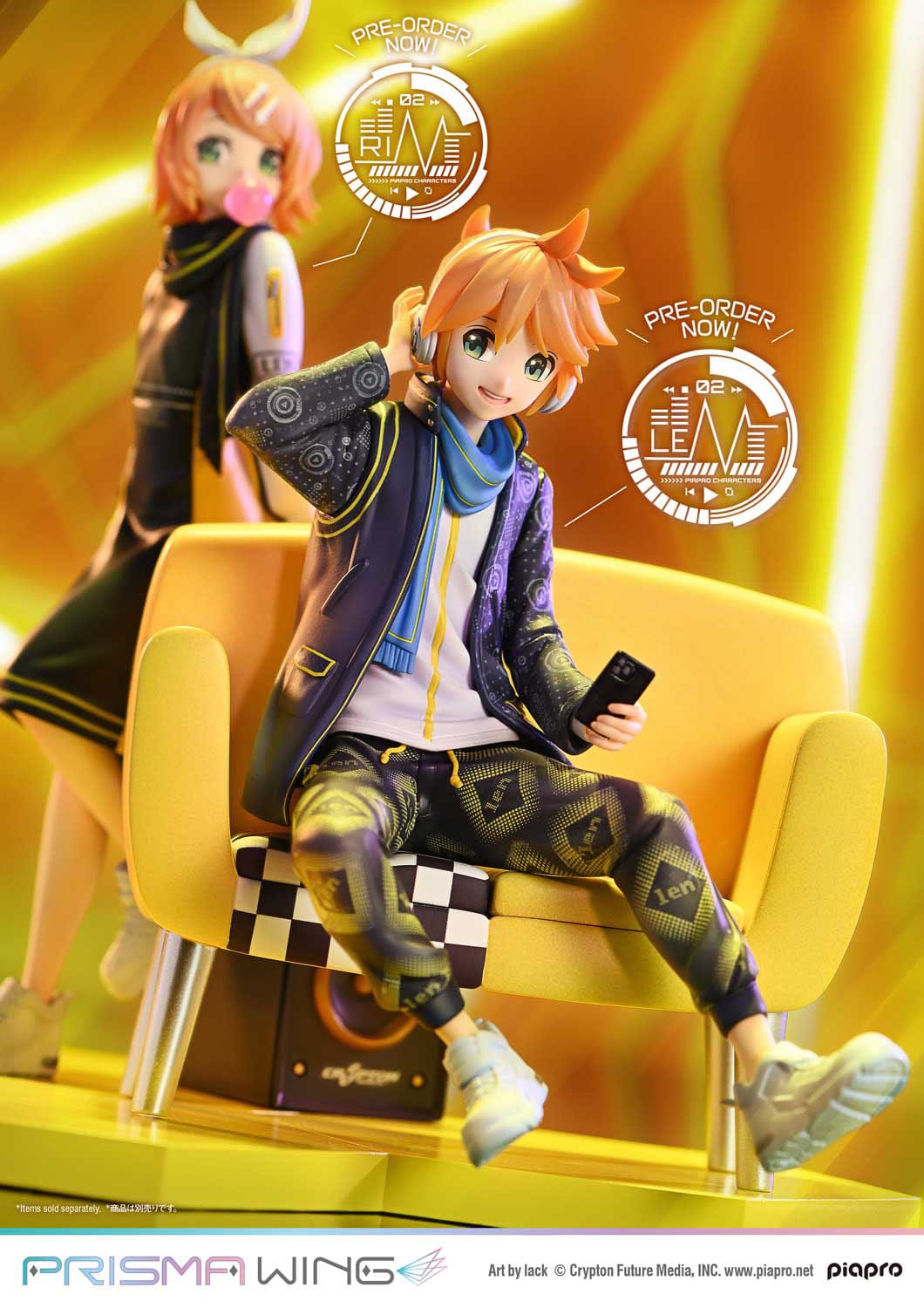 Kagamine Len (Art by lack) Prisma Wing Prime 1 Studio