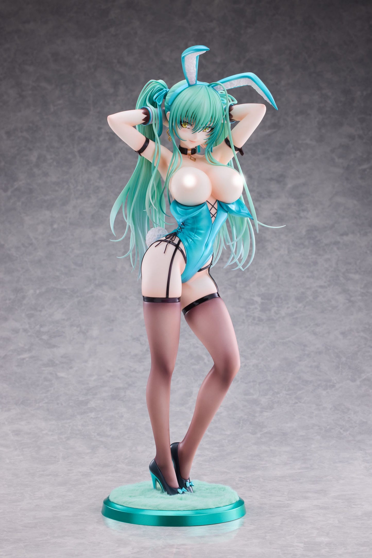 Green Twin Tail Bunny-chan Original Character PartyLook - Anime Figuren günstig kaufen