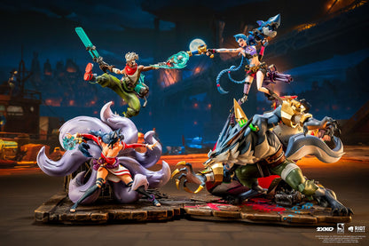 Jinx & Warwick Diorama 2XKO League of Legends Pure Arts