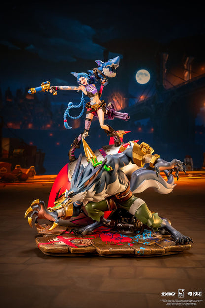 Jinx & Warwick Diorama 2XKO League of Legends Pure Arts