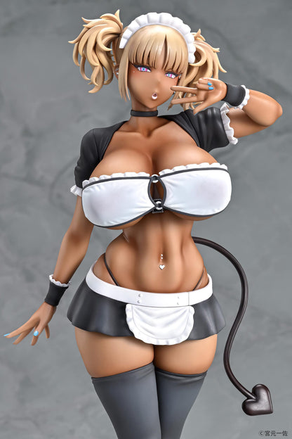 Black Gal Maid Succubus Cocoa Q-Six