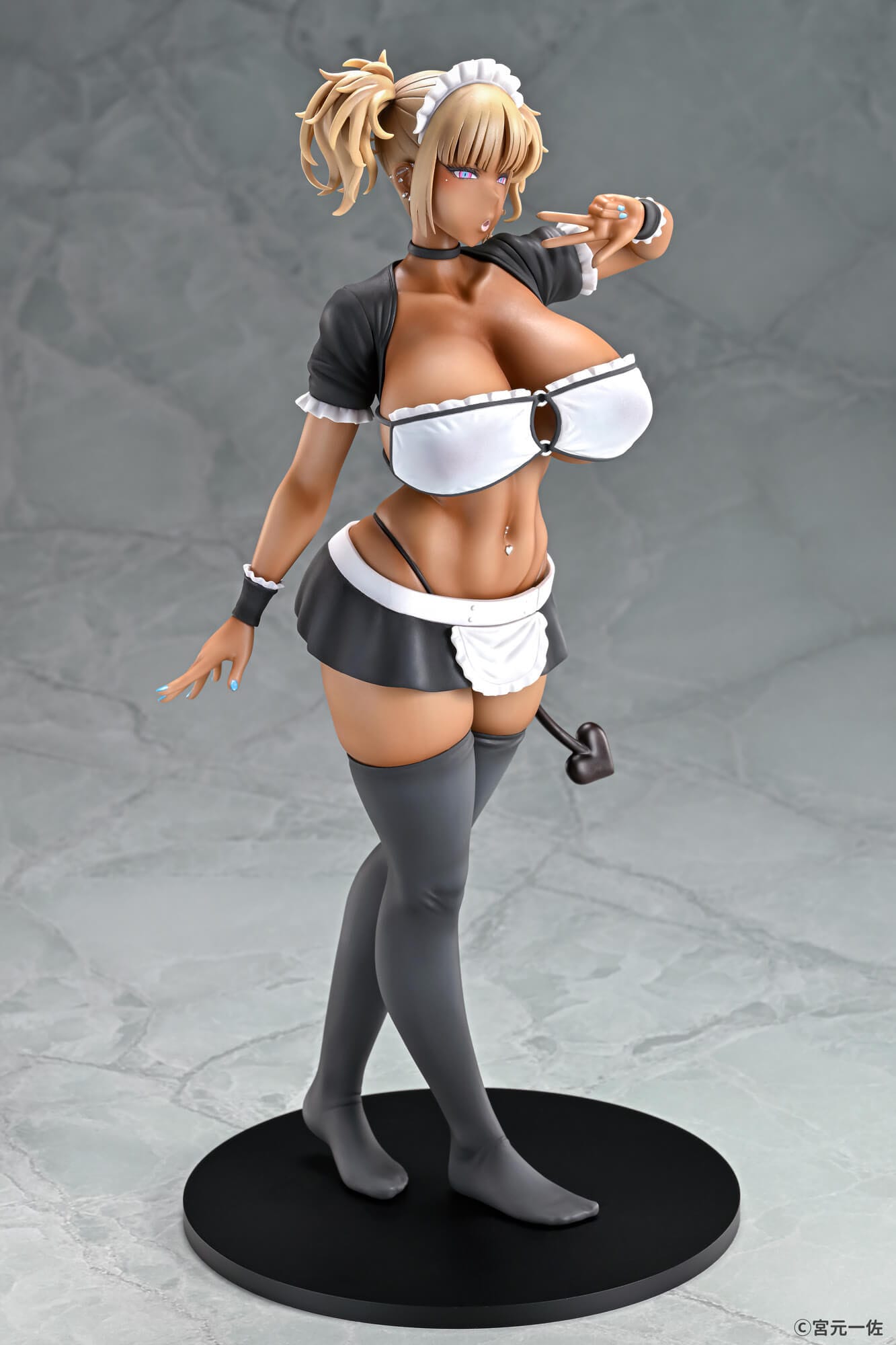 Black Gal Maid Succubus Cocoa Q-Six