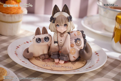 Azuki Tea Time Cats x Siamese Cat Azuki-san Friendship Collaboration Exclusive Set