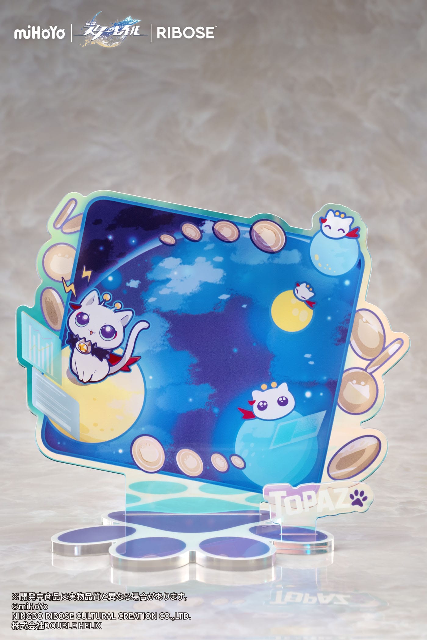Topaz & Numby Ver. Honkai: Star Rail Rise Up Chibineko Series Ribose